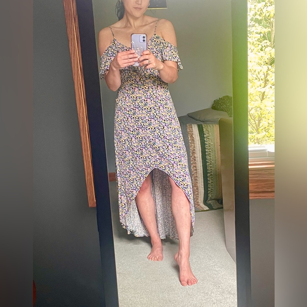 Floral Off-Shoulder Dress